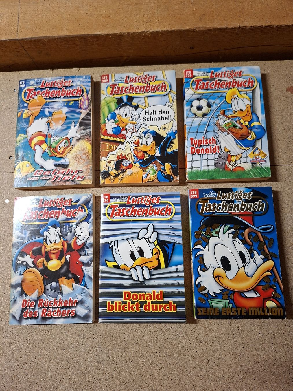 Fumetti: 6 lustige Taschenbücher – Usato da Büsserach venduto da Grenzstein
