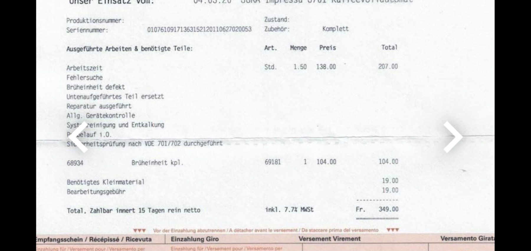 Jura Macchine per caffè & Macchine per espresso: Jura Impressa J701 – Usato da Staffelbach venduto da anit77 9