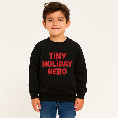 Kinder Pullover Gr. 152- Tiny Holiday Hero! 12-13 Jahre
