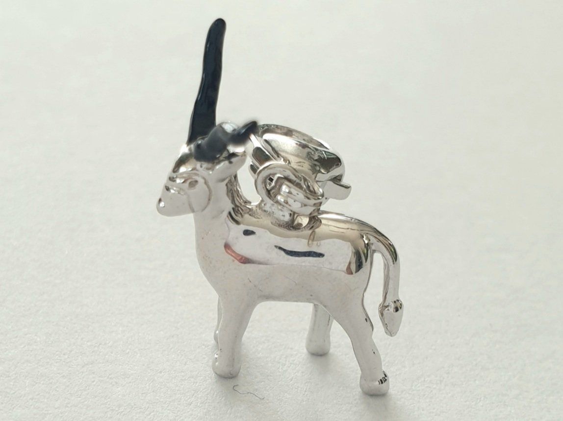 Ciondoli: Charm "Hirsch" Silber 925 (rhodiniert) – Nuovo e nell'imballaggio originale da Uetikon am See venduto da Coralreef 1