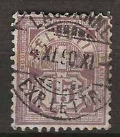 CH064a - Type chiffre 64a obl. Lausanne 1890