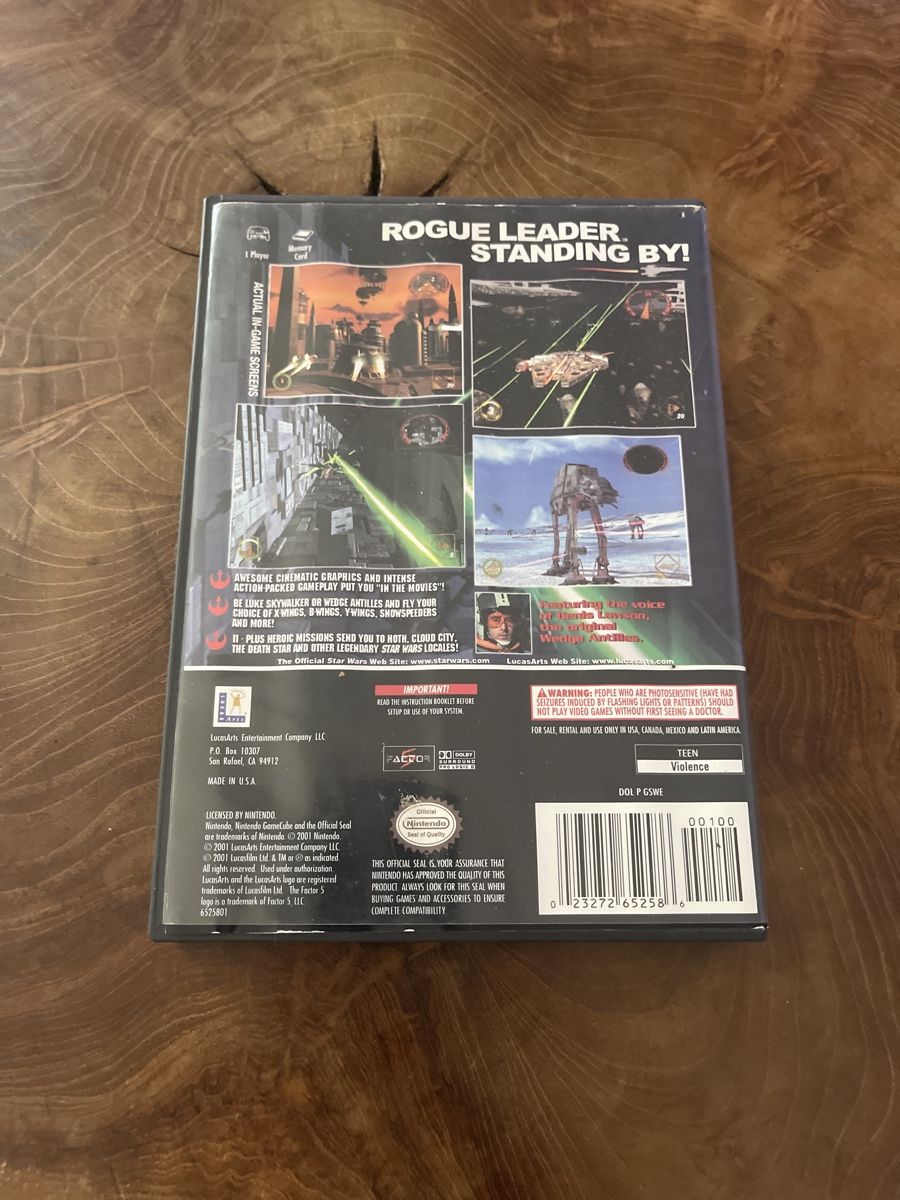 Nintendo Spiele: Star Wars Rogue Squadron II Gamecube - Version Américaine – Neu (gemäss Beschreibung) aus Renens VD von fra_2rxn 1