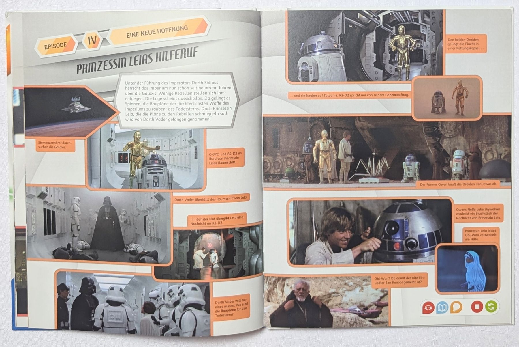 Bücher: Tiptoi - Star Wars -  Episode I-VI - Ravensburger – Neu (gemäss Beschreibung) aus Wängi von ABIZONE-86 3