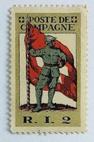 Soldatenmarken 1.WK, Infanterie Regiment 2, 1. Division 10