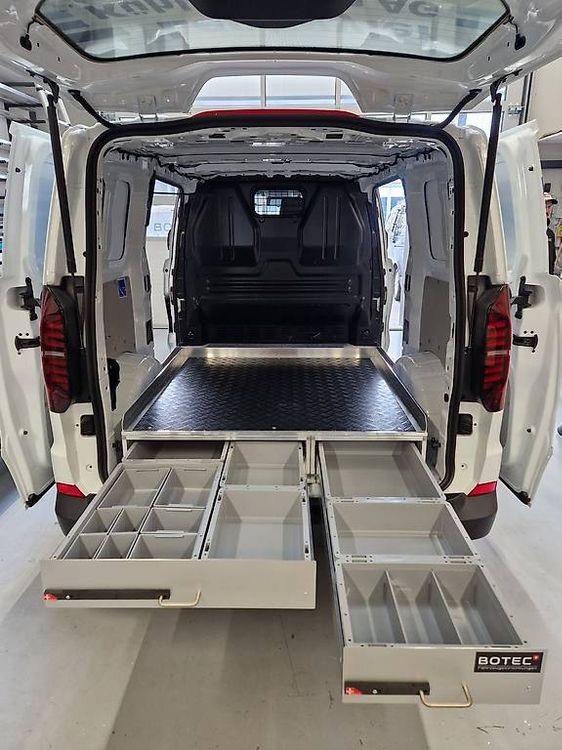Fahrzeugeinrichtung Botec / Heckauszug für EURO Behälter (Gebraucht) in ...