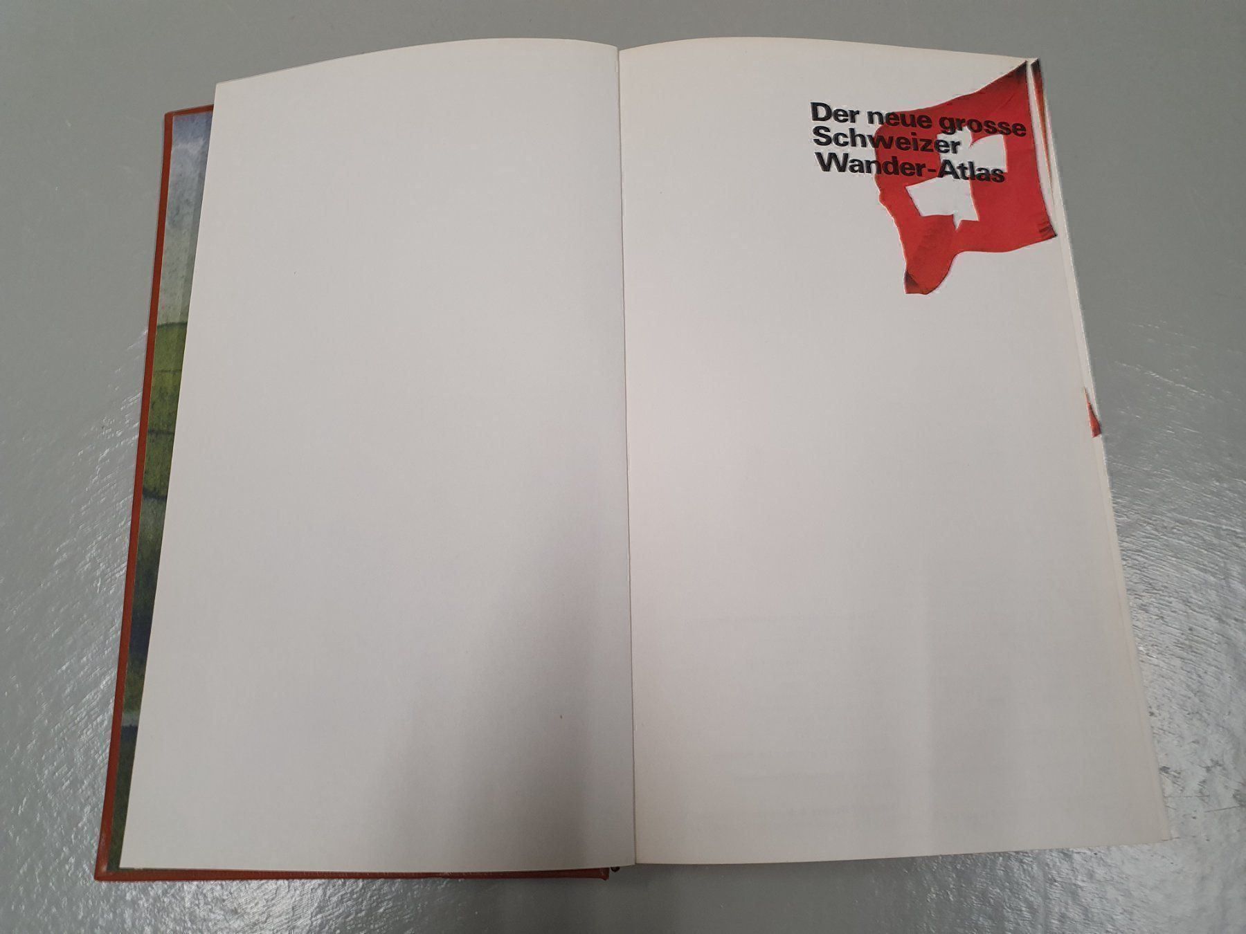 Libri: Der neue grosse Schweizer Wander-Atlas – Usato da Thun venduto da Aspi7 2