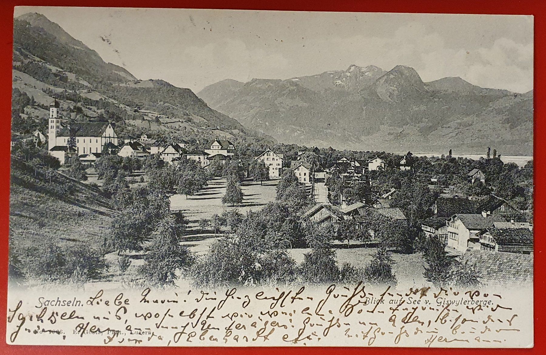 Cartoline postali: Sachseln 1907 – Usato da Kreuzlingen venduto da Rschweiz1