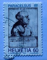 Nr.839 Sondermarken 500.Geburtstag von paracelsus GESTEMPELT