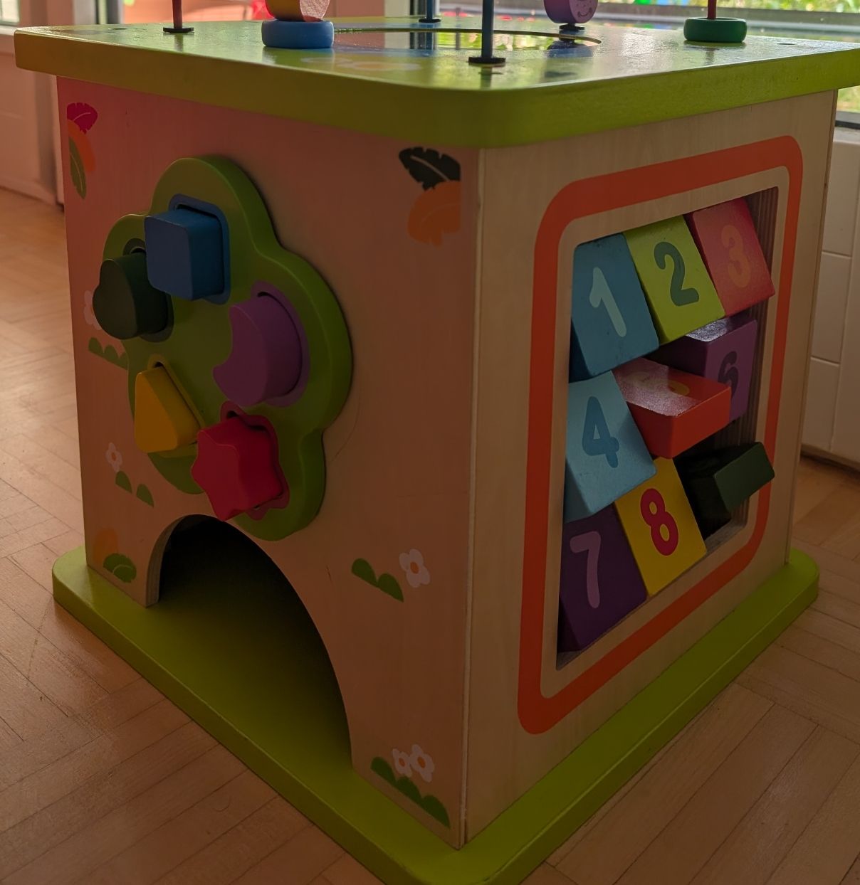 Jouets: Holz Motorikwürfel – D'occasion à St. Gallen par ang_8s8l