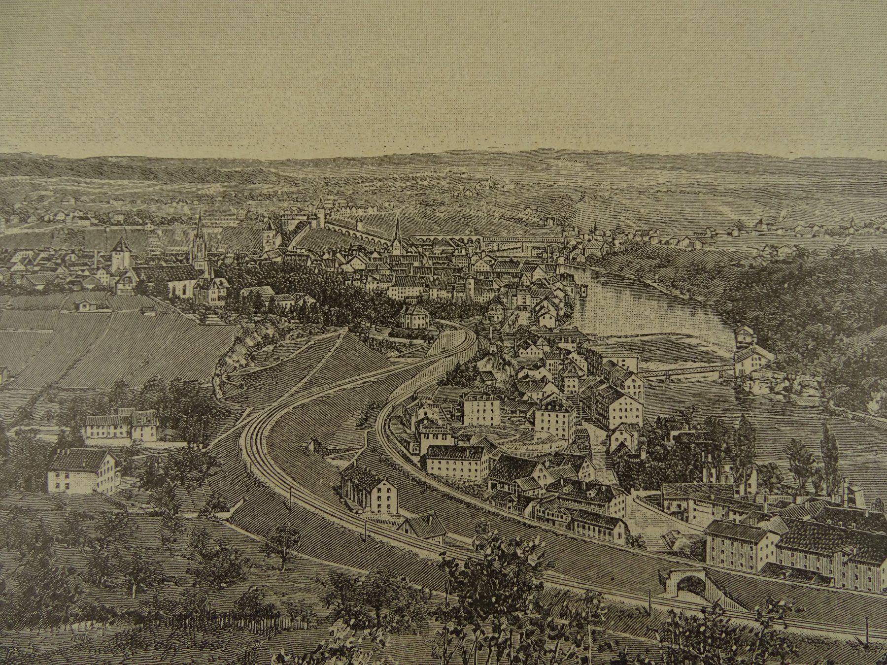Incisioni: SCHAFFHAUSEN, HOLZSTICH 1892 – Usato da Grüningen venduto da Kartensammler 2