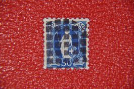 70B Stehende Helvetia gestempelt Zollstempel