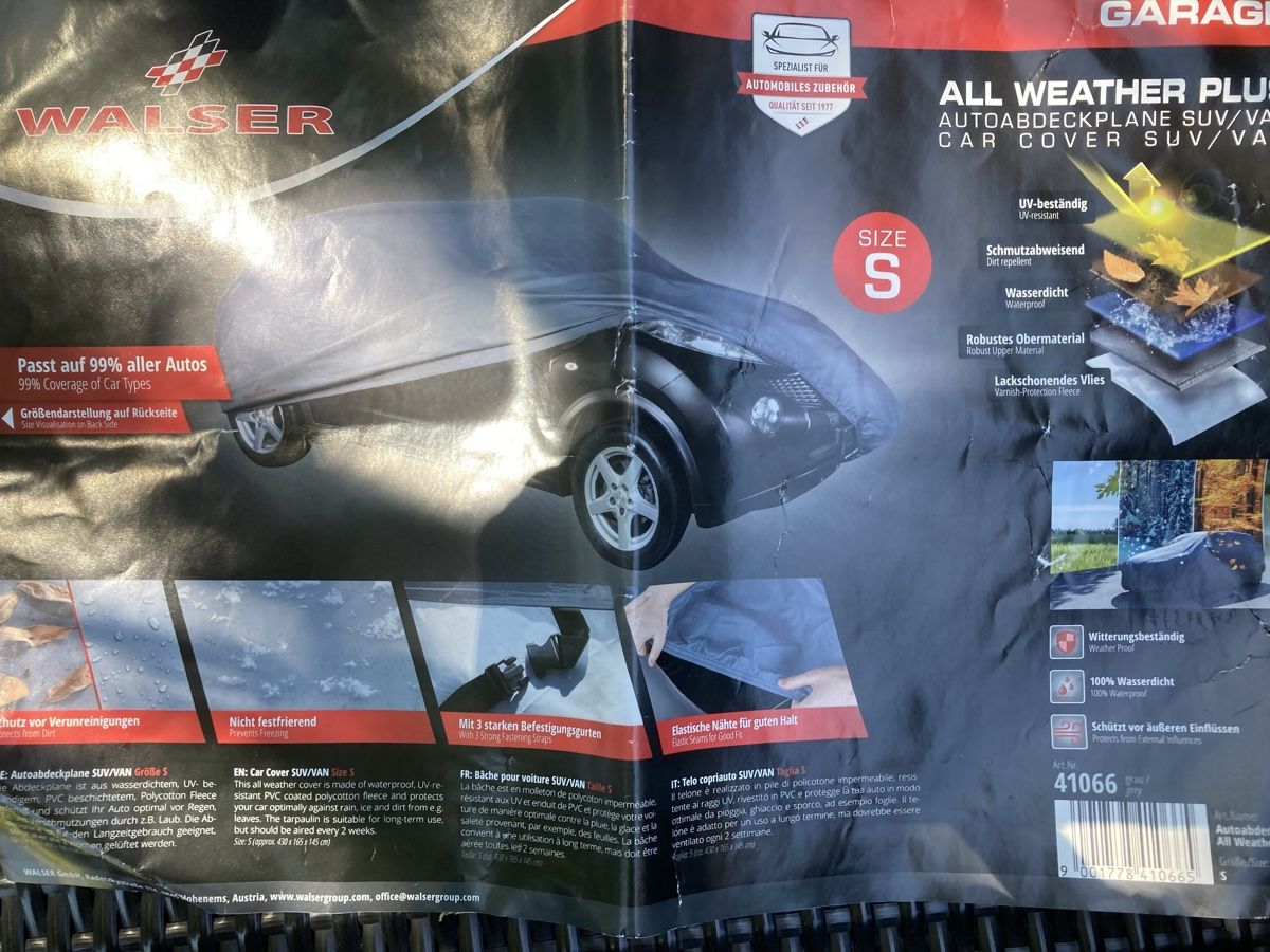 Coperture: Garage fürs Auto Abdeckplane für Winter – Usato da Wallenwil venduto da Clare1 3