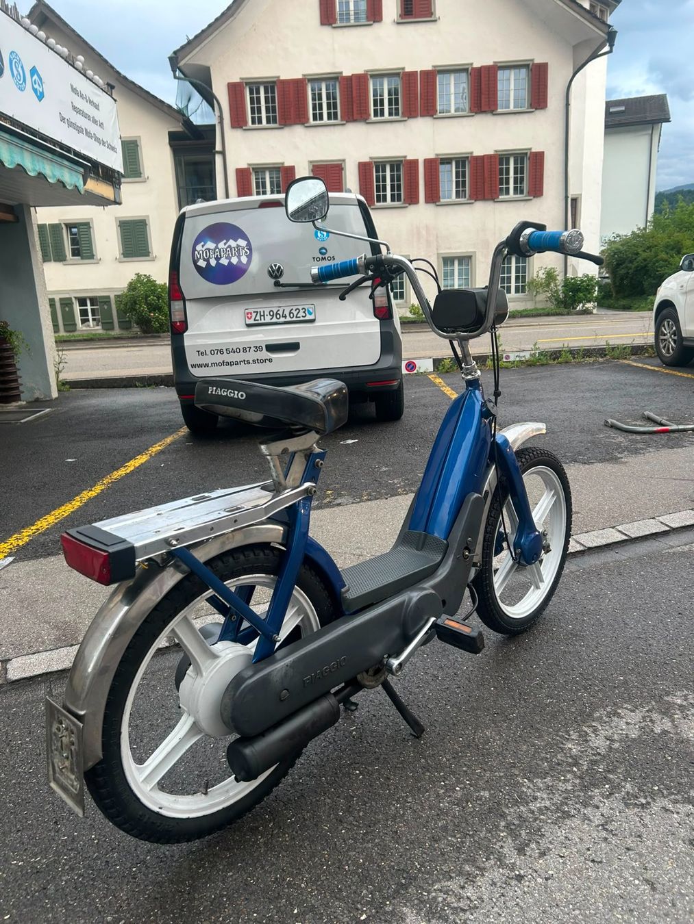 Piaggio Ciclomotori: Piaggio Ciao Blau mit Ausweis – Usato da Schmerikon venduto da Mofaparts 2