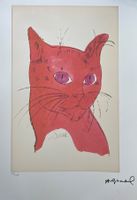 Andy Warhol - Katze Sam - Litographie