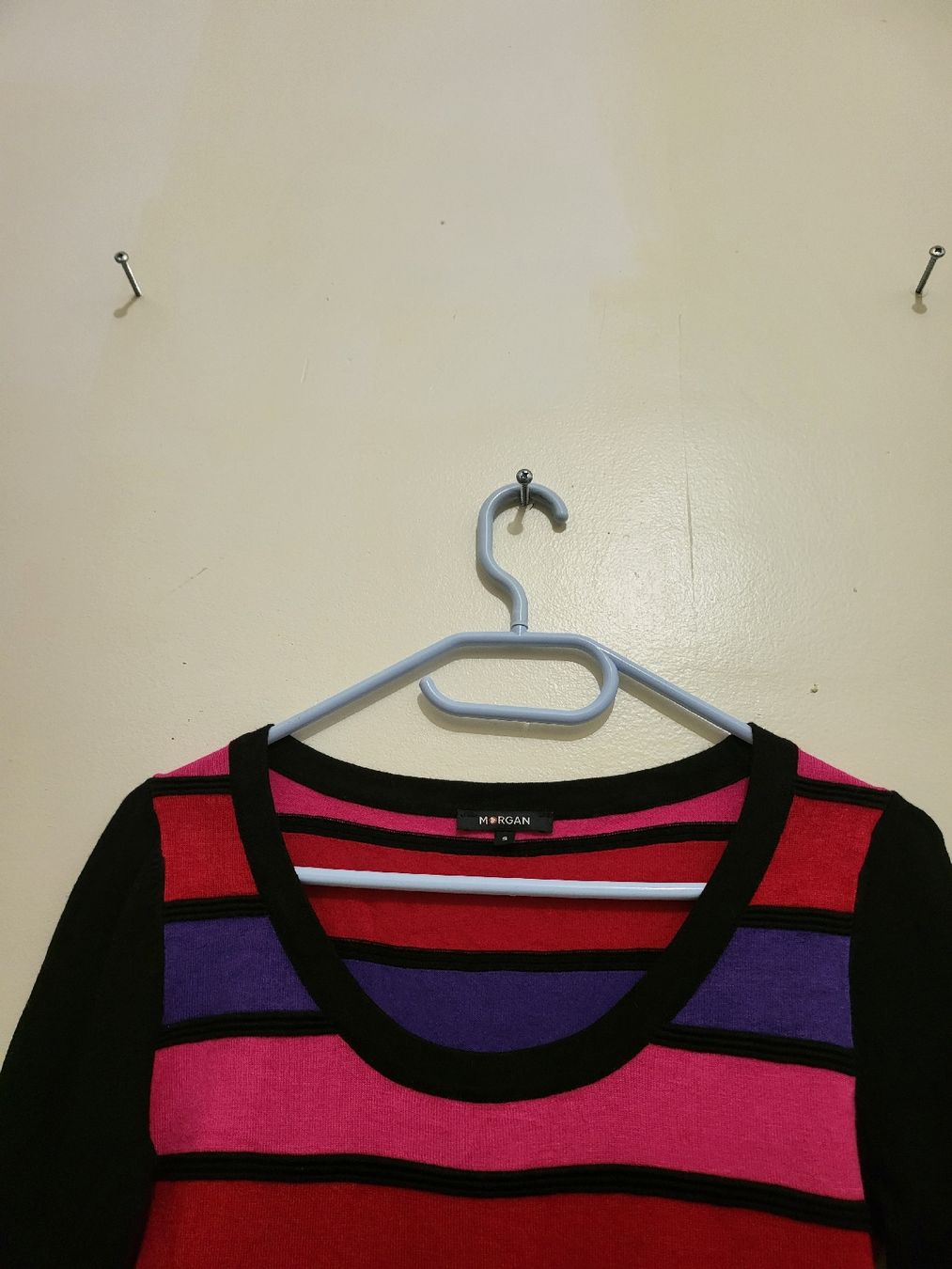 Morgan Pulls & Sweat-shirts: Pull Morgan rayé multicolore, taille S, parfait pour l'autom – D'occasion à Niedergösgen par Eva2410 3