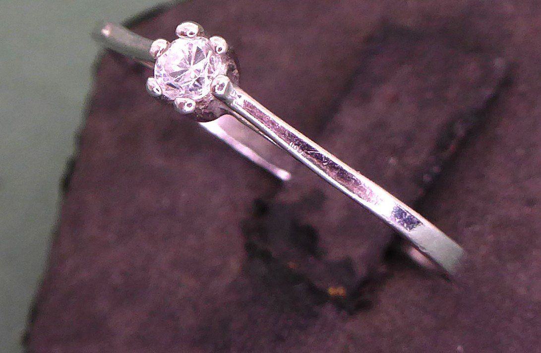 Anelli: Ring 925 Silber mit synthetischem Stein – Usato da Muri AG venduto da silvermouse007 3