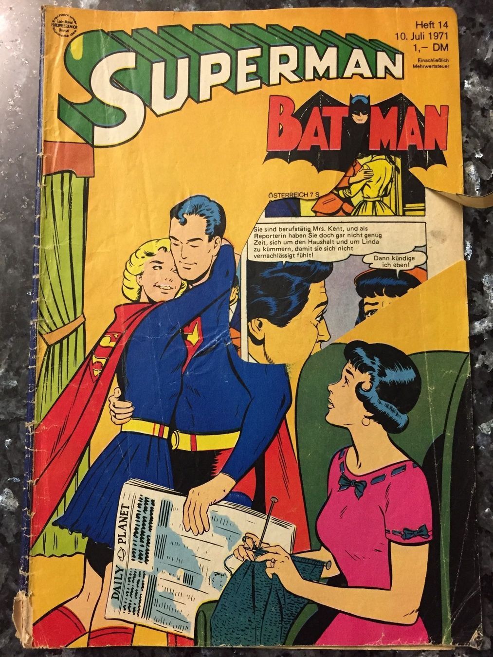 Fumetti: Superman von 1971, Heft 14 Comic Heft – Usato da Goldach venduto da SSRConzept