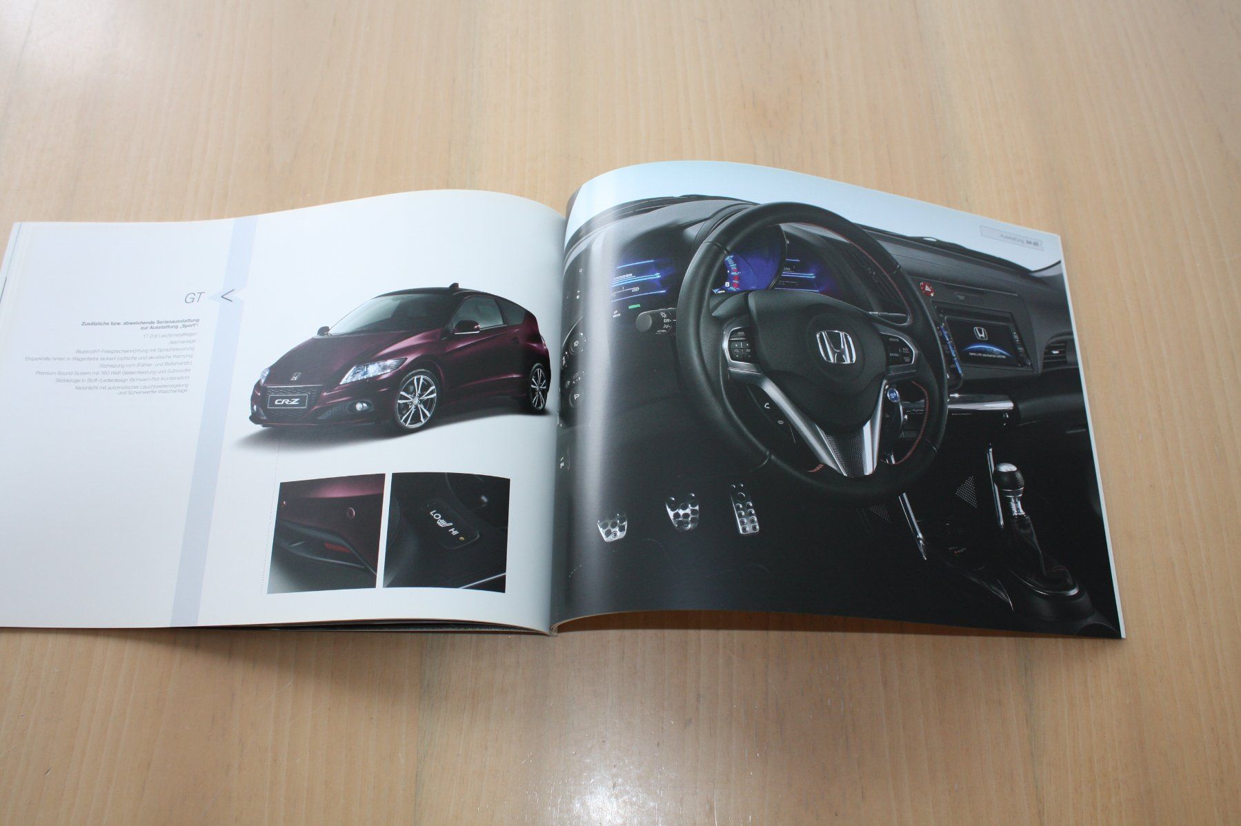 Honda Documenti: Honda CR-Z Prospekt 4/2013 – Usato da Wikon venduto da erwin400 8