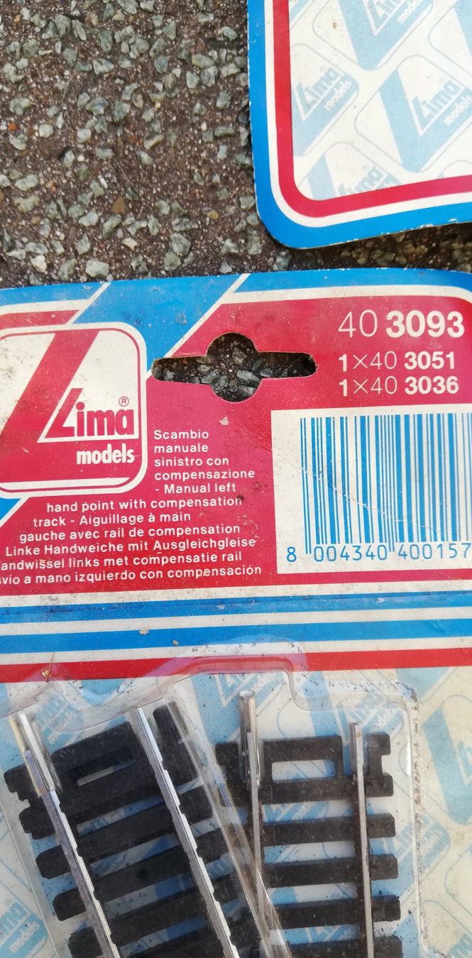 Lima Modellini di ferrovie: 3 Lima Handweichen in OVPs ab 1Fr. – Nuovo e nell'imballaggio originale da Thun venduto da Matthias72 4