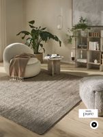 Teppich aus Wolle naturfarben 200x300 cm-  neu