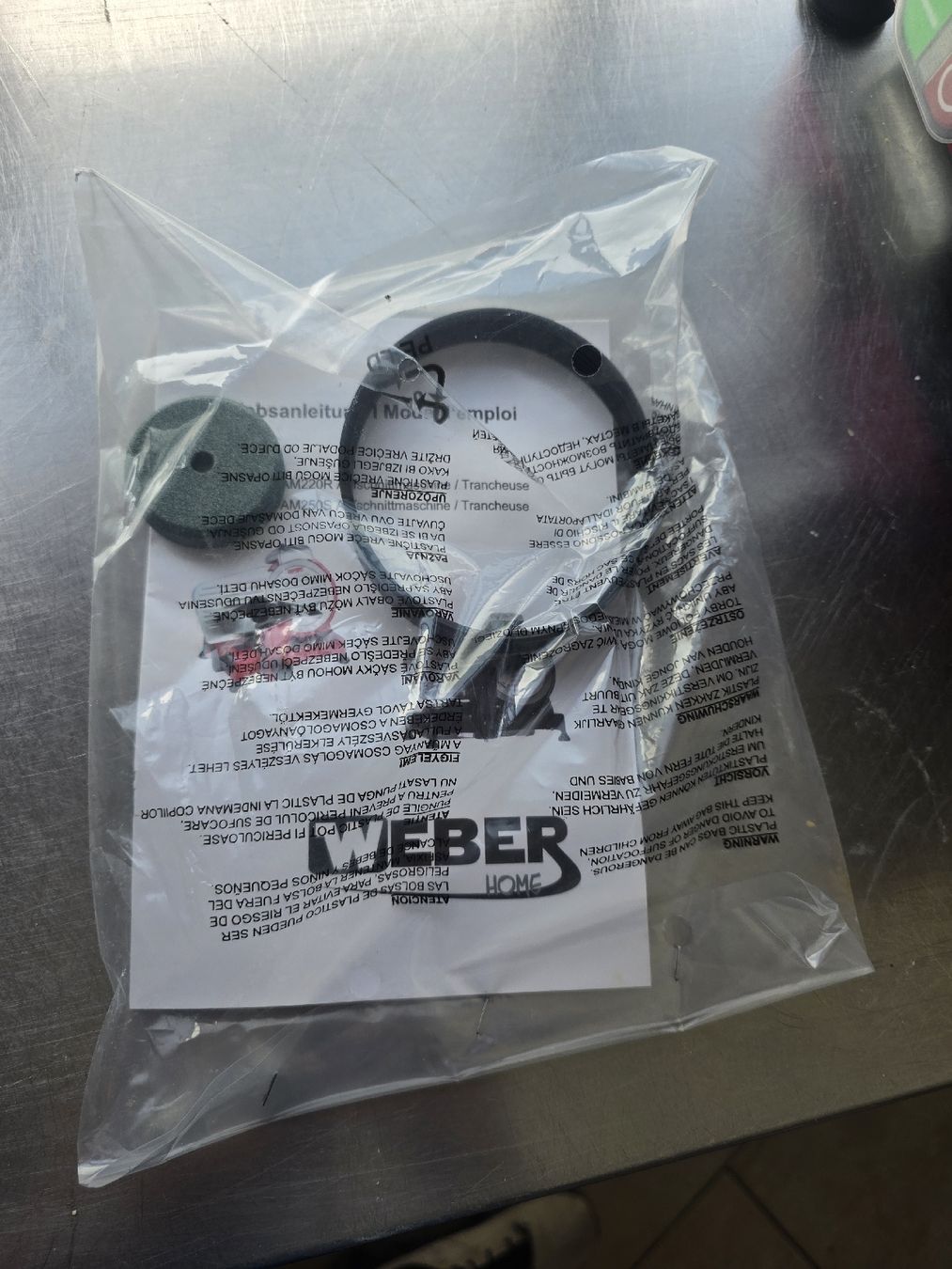 Weber Elettrodomestici da cucina: weber Allesschneider Rot  neuwertiger Zustand – Nuovo (secondo la descrizione) da Steinen venduto da seb_6m2c 2