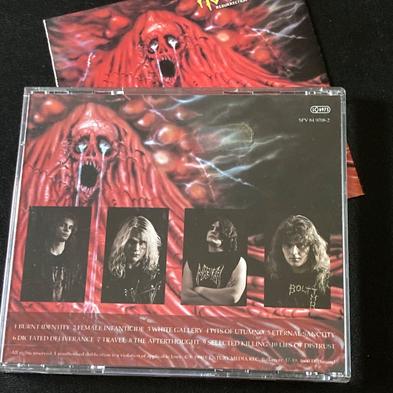 CDs: Morgoth - The Eternal Fall / Resurrection Absurd – D'occasion à Bern par Ntsamina 1