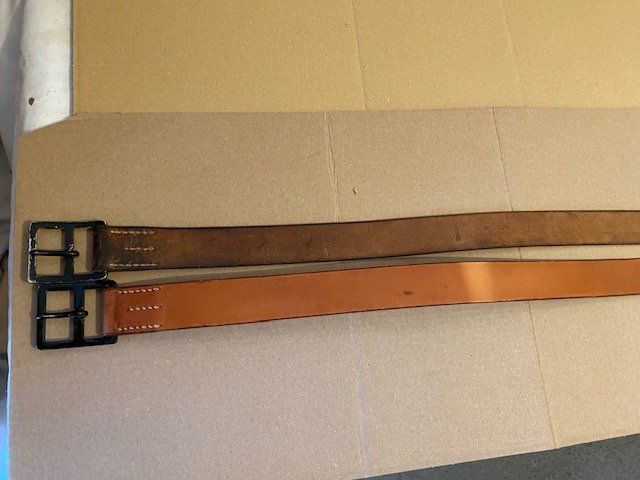 Schweizer Armee Cinture: 2 X CEINTURON / GÜRTEL  100CM  CH ARMEE – Usato da Chur venduto da silbermon 3