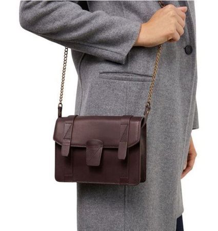 Handtasche Leder schwarz Comptoir des Cottonniers - 400259