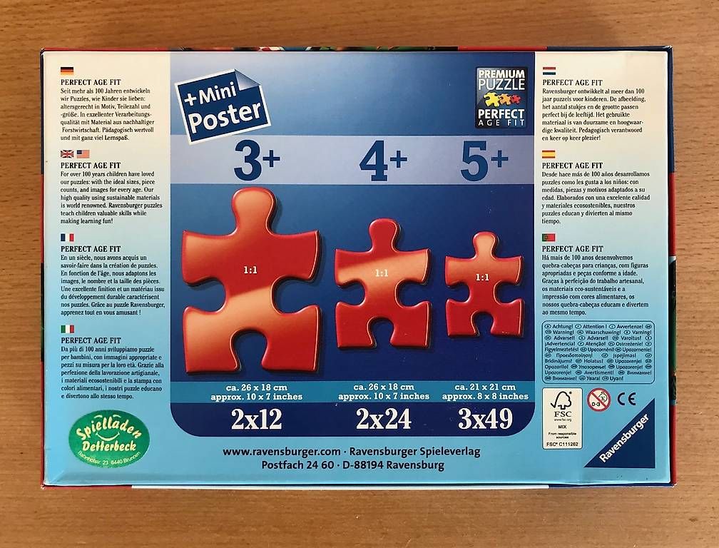 Ravensburger Puzzle: 2 Ravensburger-Puzzle "Planes" (ab 4 Jahren) – Usato da Gersau venduto da walin_6442 1