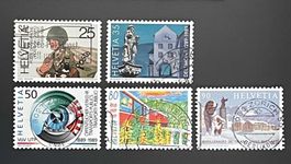 1989 Sonderpostmarken I ʘ 770, 771, 772, 773, 774