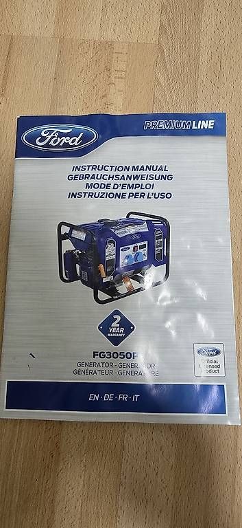 Stromgeneratoren: Ford FG3050P Stromgenerator 2500W,  – Gebraucht aus Emmen von Pia6032 4