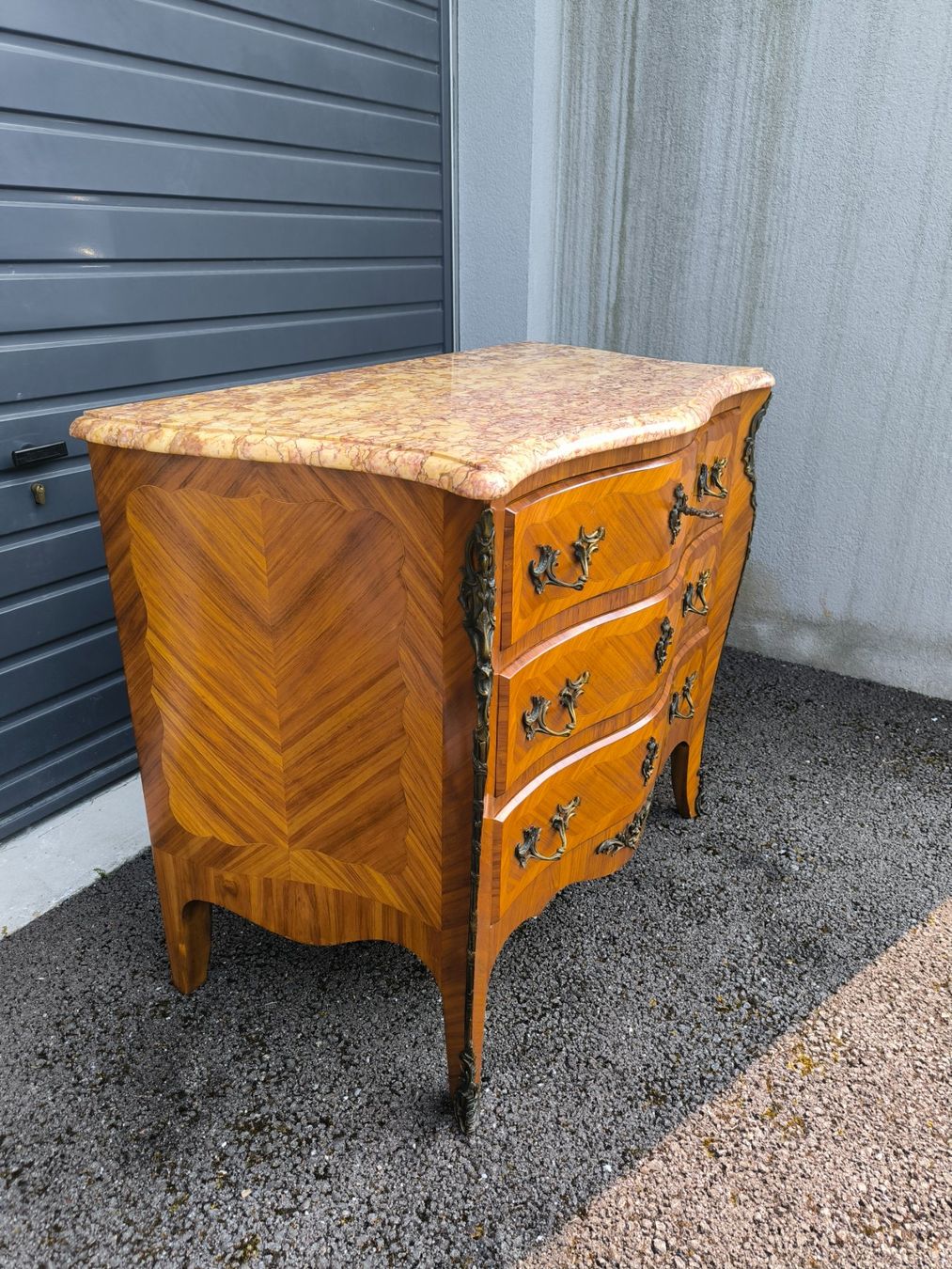 Cassettiere: Commode style Louis XV – Usato da Wittenheim venduto da LeGrenierdeSam 1