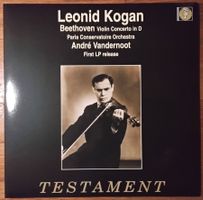 Beethoven Violin Concerto in D Kogan Testament SBTLP 1228