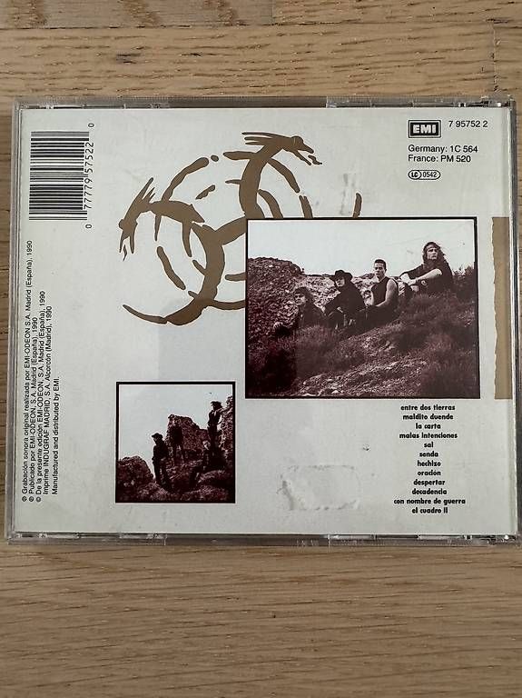 CD: Heroes del Silencio - senderos de tracion – Usato da Brütten venduto da voene77 1