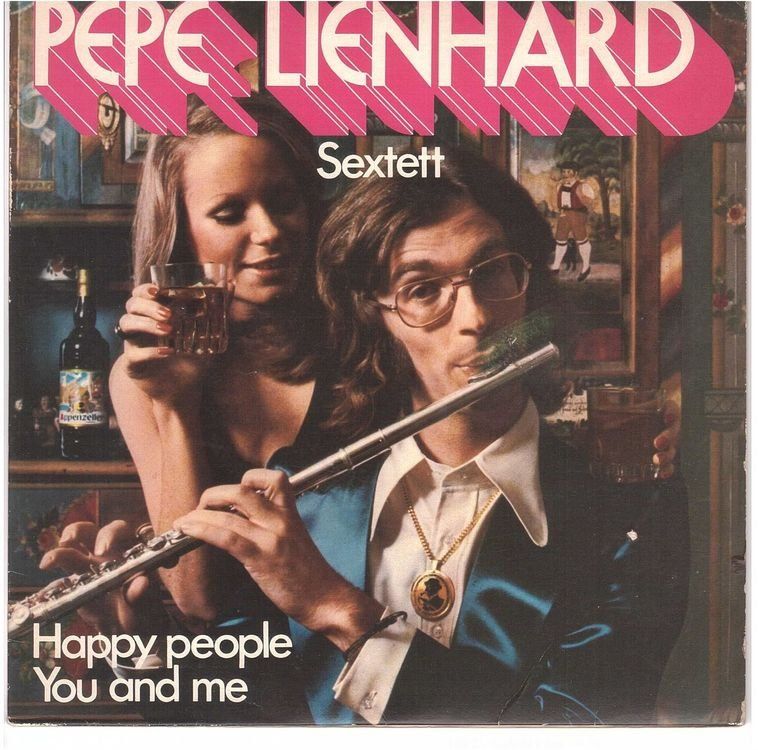 Dischi in vinile: Pepe Lienhard  --  Happy people  Single7 – Usato da Rheinau venduto da thespecials