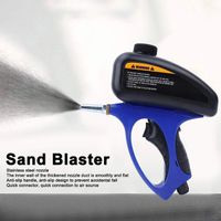 ✅ Verstellbare Sandstrahlpistole Tragbar 90 PSI 500ml Tank