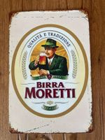 Birra Moretti / Schönes Blechschild 20 x 30 CM / neu