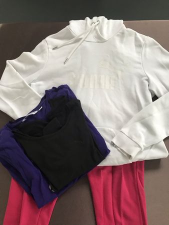 Puma/Adidas Sportkleidung, 4Stk., neuwertig, Grösse S/36/38