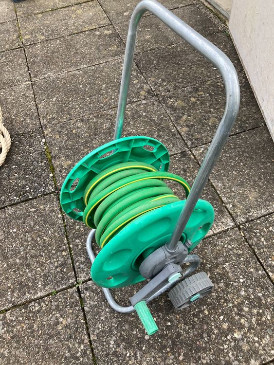 Schlauchrolle Für DeTec 7PS Hochdruckreiniger - Schlauchtrommel Für Bis Zu 20m Schlauch