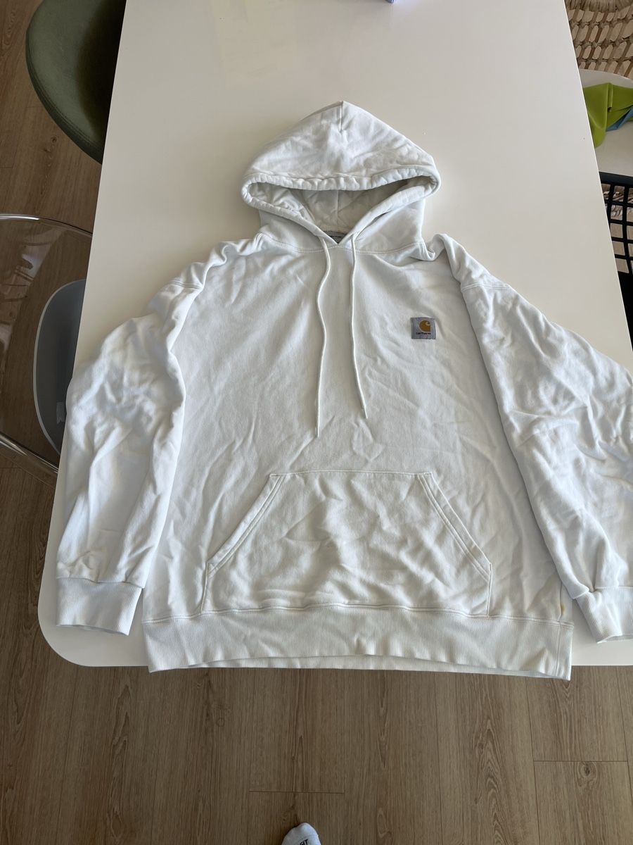 Carhartt Pulls & Sweat-shirts: Carhartt Pullover weiss – D'occasion à Oensingen par catching-donuts