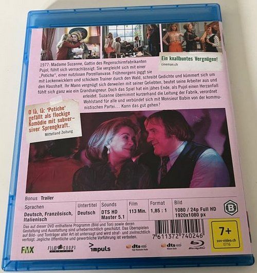 Alle DVDs: Potiche - Das Schmuckstück  (De - Fr - It) – Gebraucht aus St. Gallen von elk2021 1