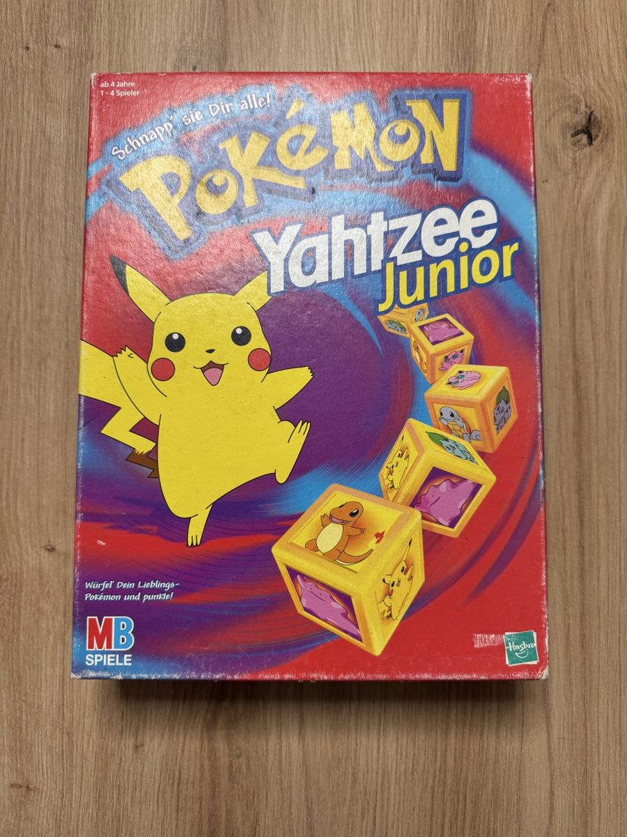 Giochi: Pokemon Yahtzee Junior - MB Spiel - Komplett! – Usato da Biberist venduto da etesummer