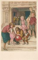 Bundesfeierpostkarte Nr. 41, Spielende Kinder,*
