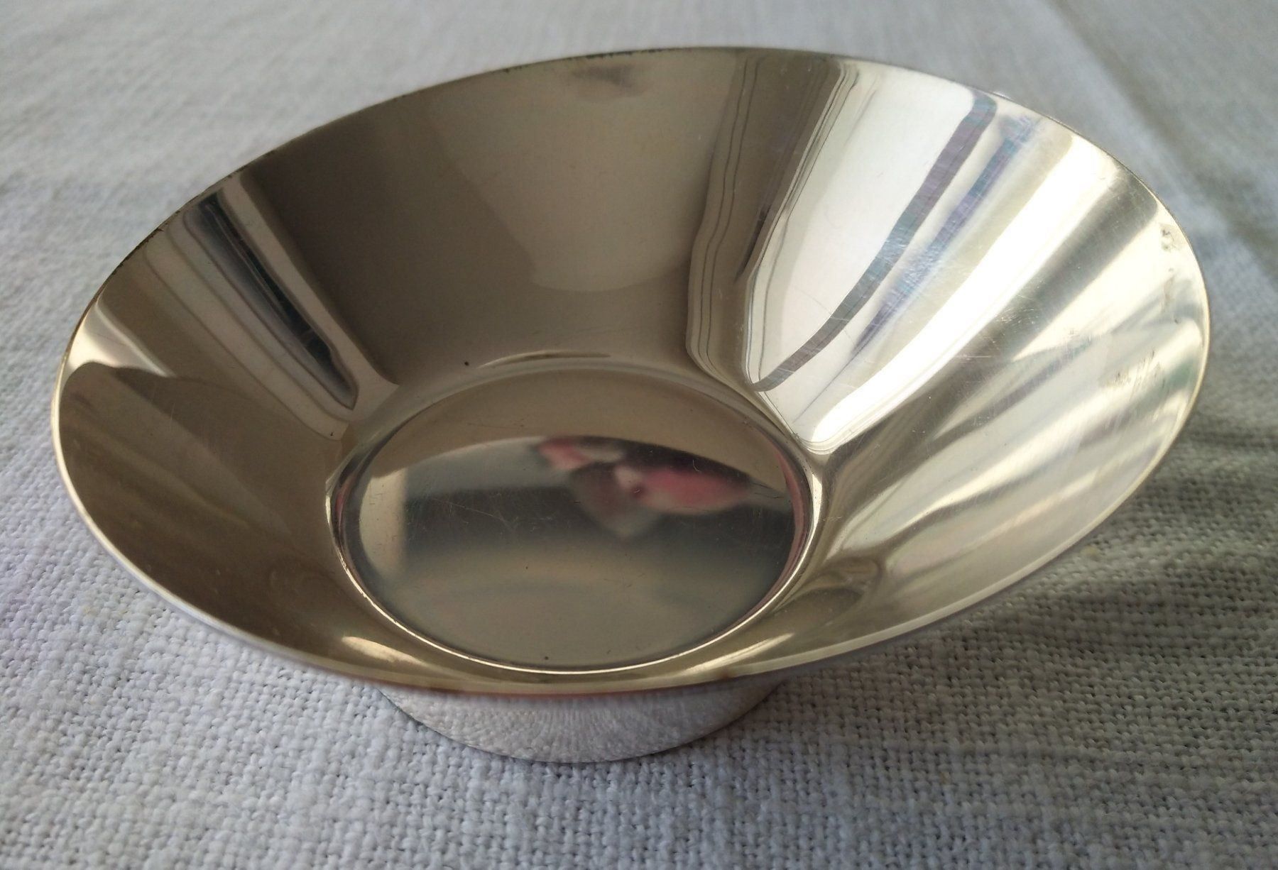 Set di piatti: Milch-/ Zucker-Set, versilbert - 50er J. – Usato da Chur venduto da rh86424 4