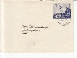 Kommkandostäbe Wi 95 e als Briefaufdruck