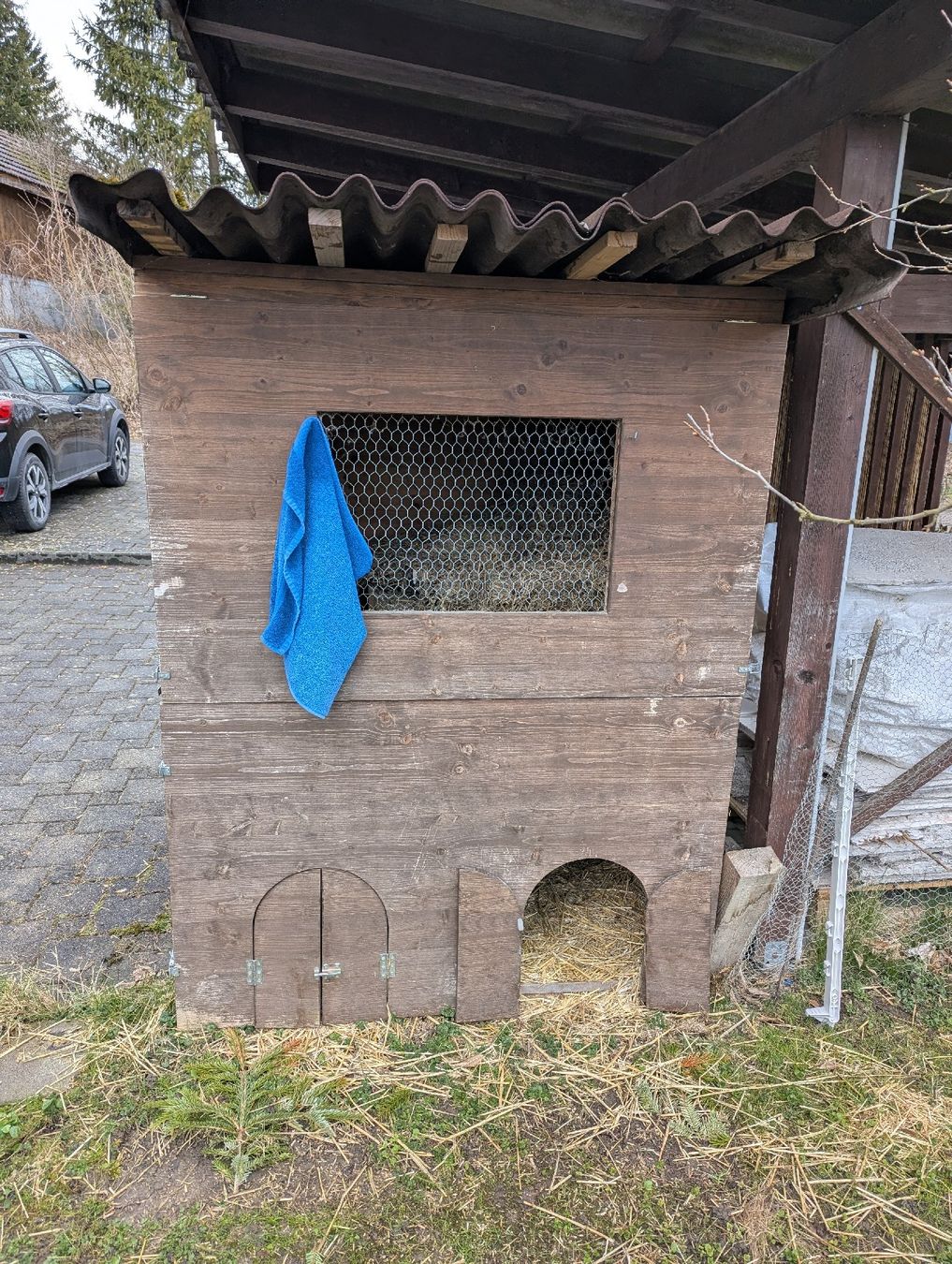 Käfige, Transport & Sicherheit: Grosser Stall für den Garten – Gebraucht aus Blumenstein von Giri_1234