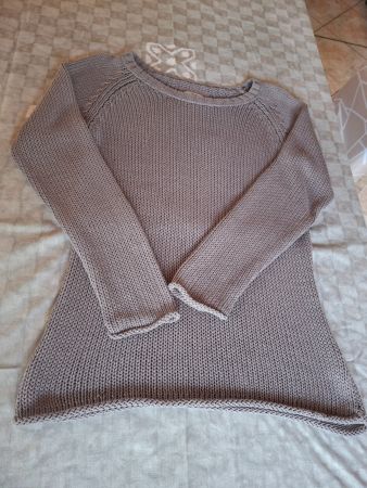 Pull gris taille S marque H&M 60% coton