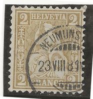 NEUMÜNSTer 23.08.81 auf Zu#37 Mi#29 Vollstempel [6B7]