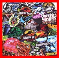 Jurassic Park World Video Aufkleber Stickerbomb Stickerset