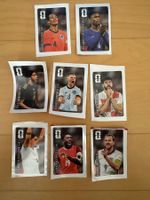 Panini Fussball Sticker 8 Stk. von Coca Cola Etiketten